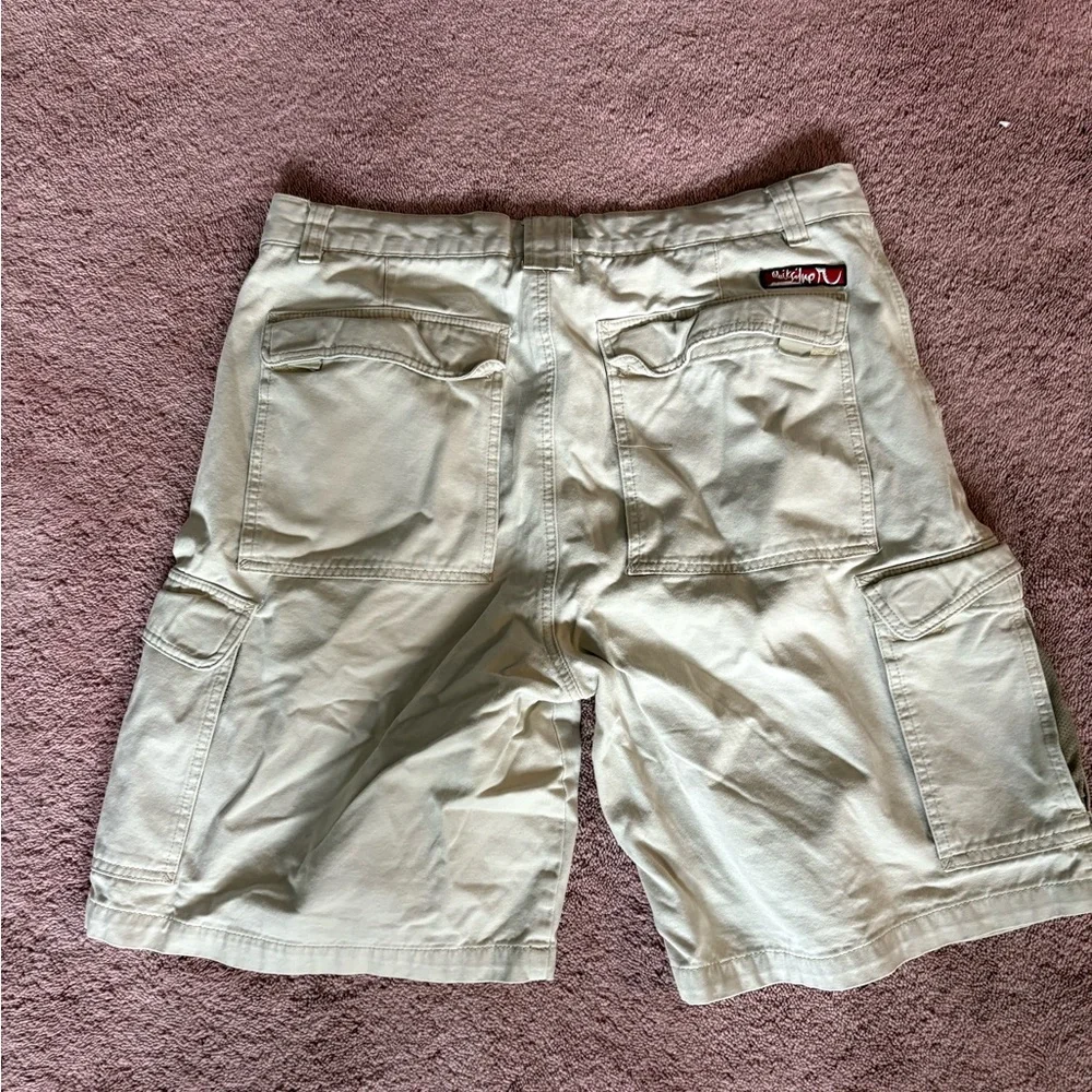 Men's Tan Quiksilver‎ Cargo Shorts